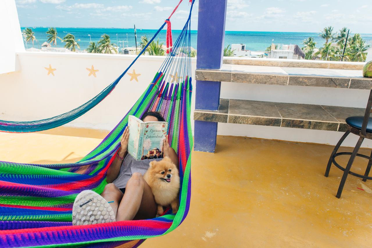 קנקון The Mermaid Hostel Beach (Adults Only) מראה חיצוני תמונה