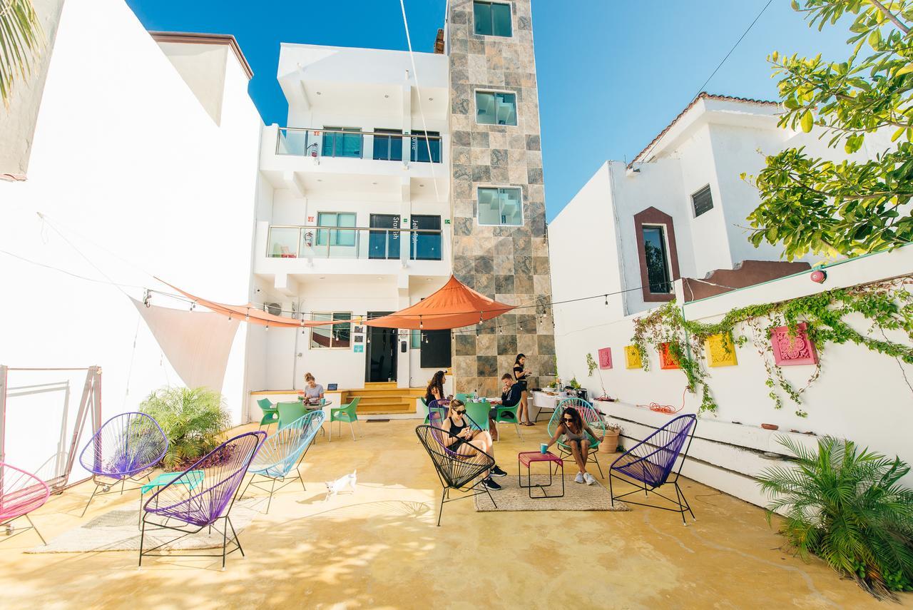 קנקון The Mermaid Hostel Beach (Adults Only) מראה חיצוני תמונה